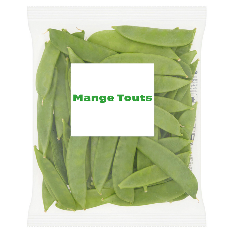 Trimmed Mange Tout 200g