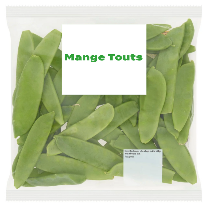 Trimmed Mange Tout 200g