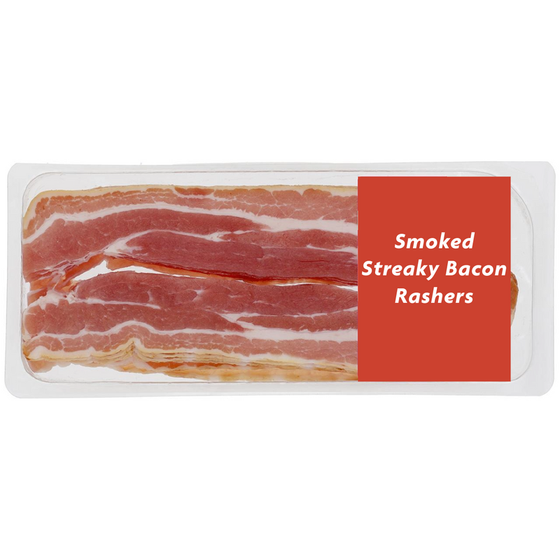 Smoked Streaky Bacon Rashers x14 300g