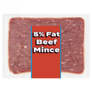 British or Irish 5% Fat Beef Mince 500g [Retailer's Own Brand]