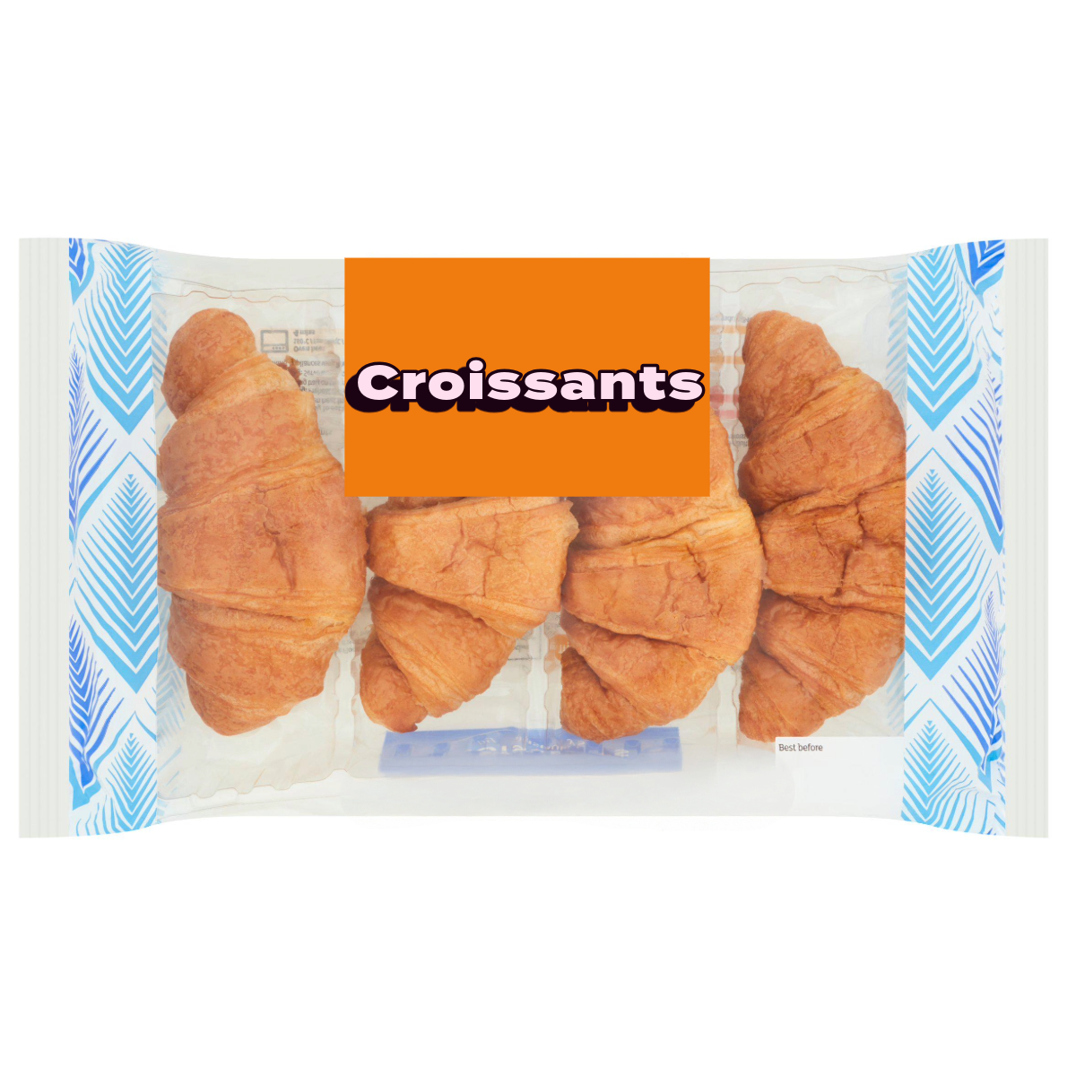 All Butter Croissants x4