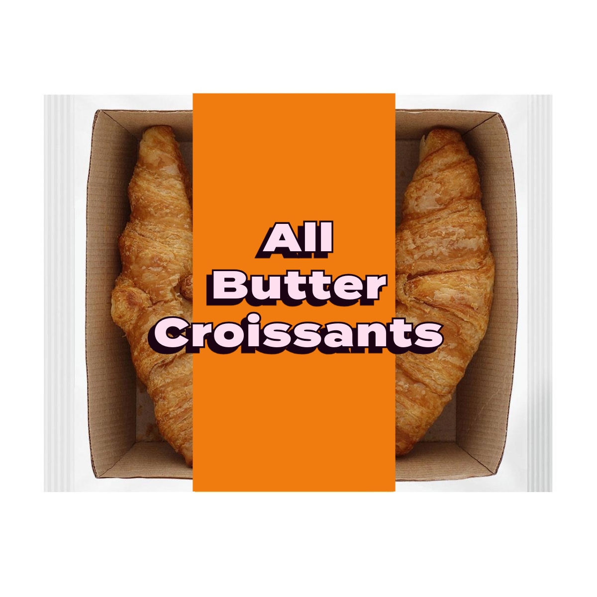 All Butter Croissants x4