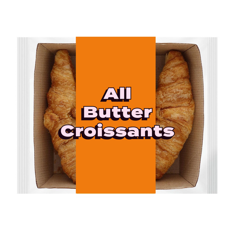 All Butter Croissants x8