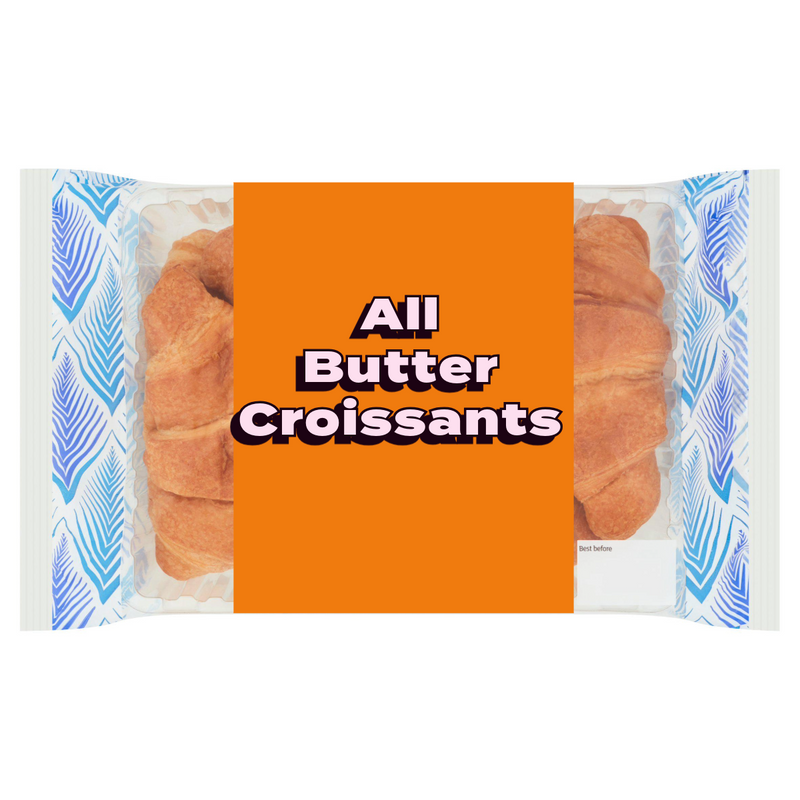 All Butter Croissants x8