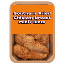 British Southern Fried Breaded Fresh Chicken Mini Fillets 305g