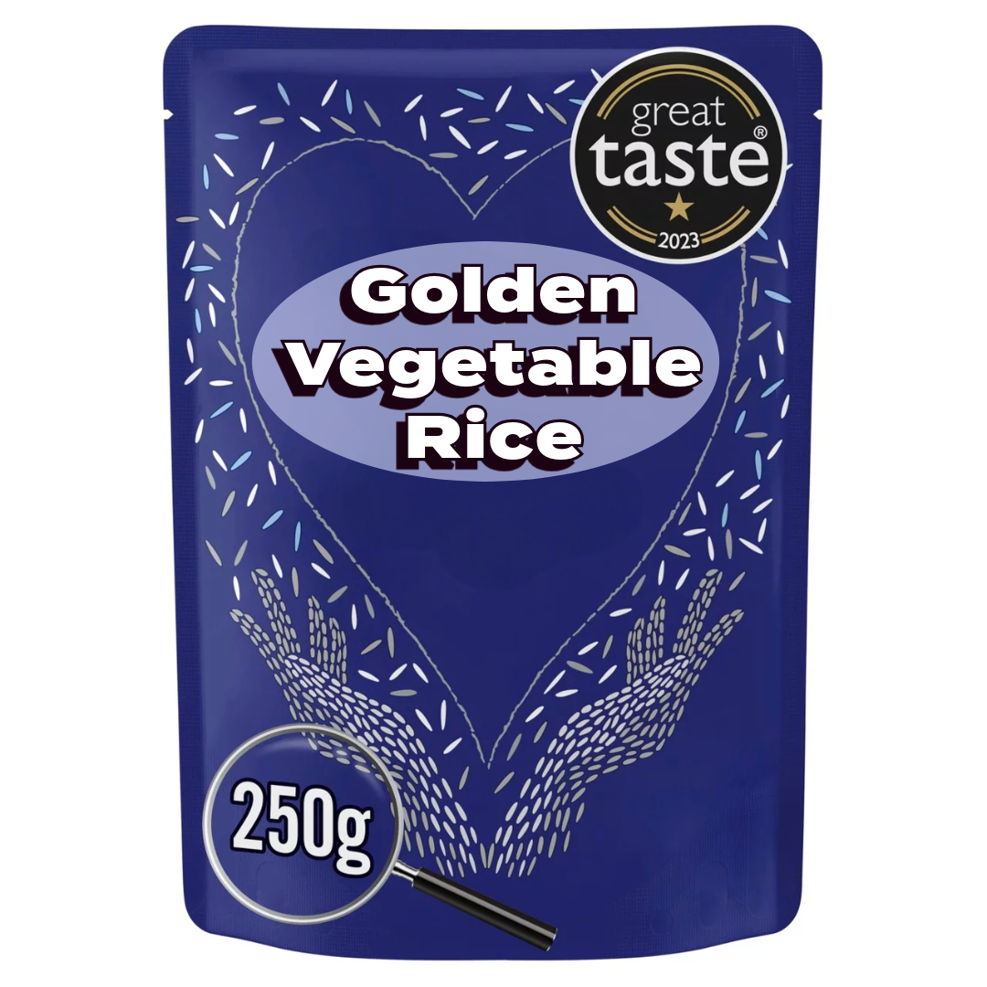 Microwave Golden Vegetable Rice 250g [Retailer's Own Brand]
