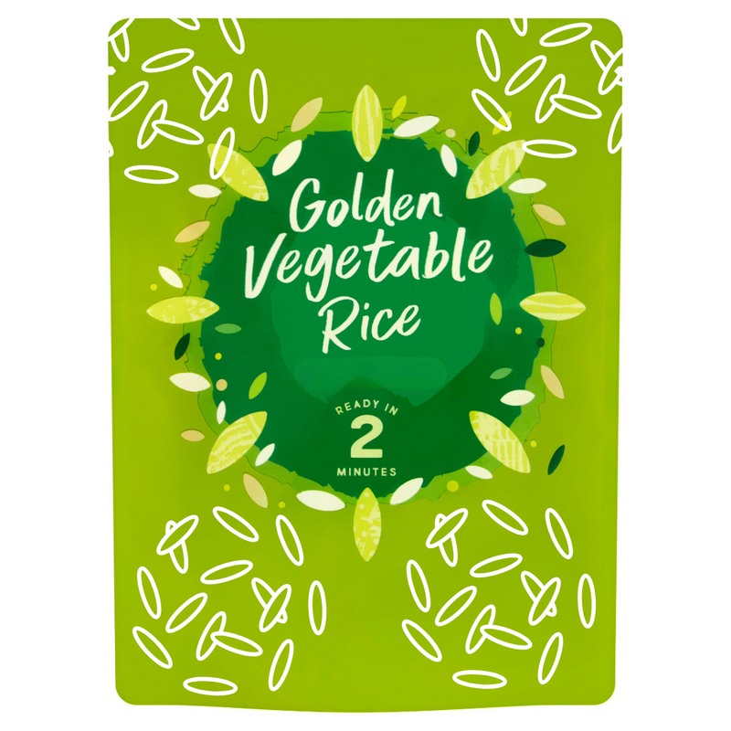 Microwave Golden Vegetable Rice 250g [Retailer's Own Brand]