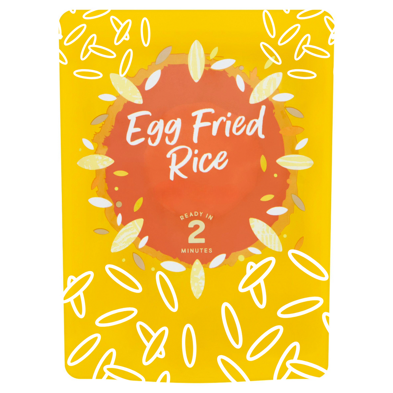 Microwave Egg Fried Rice 250g [Retailer's Own Brand]