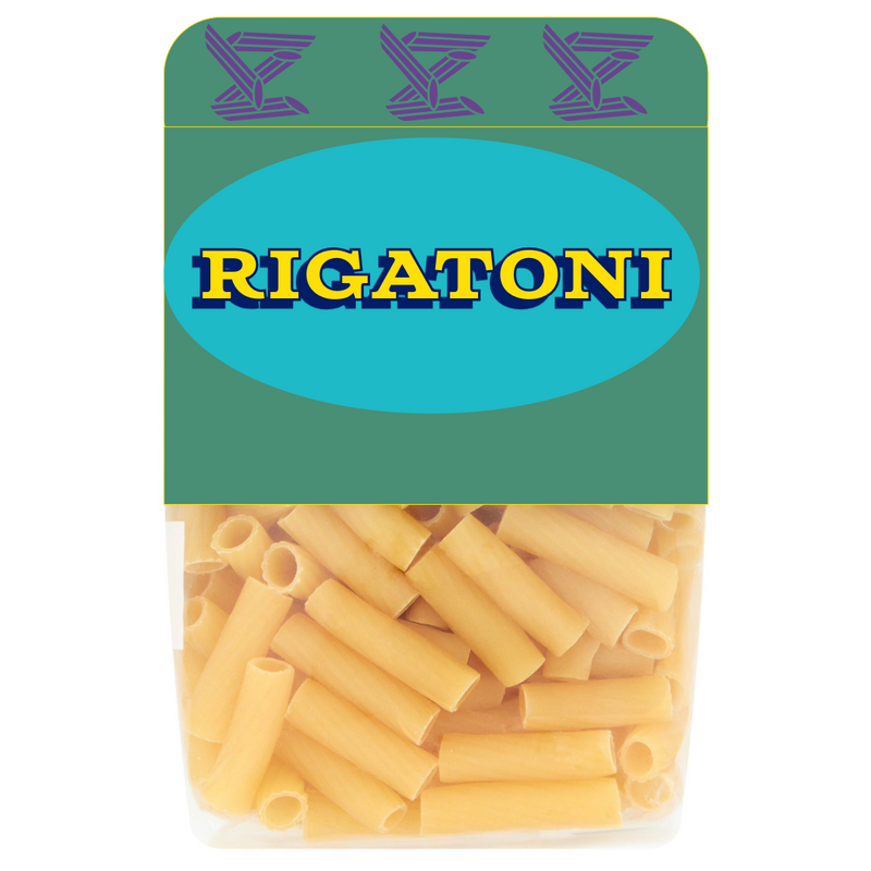 Rigatoni Italian Tubes Pasta 500g