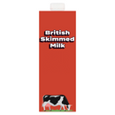 British Skimmed Long Life Milk 1 Litre