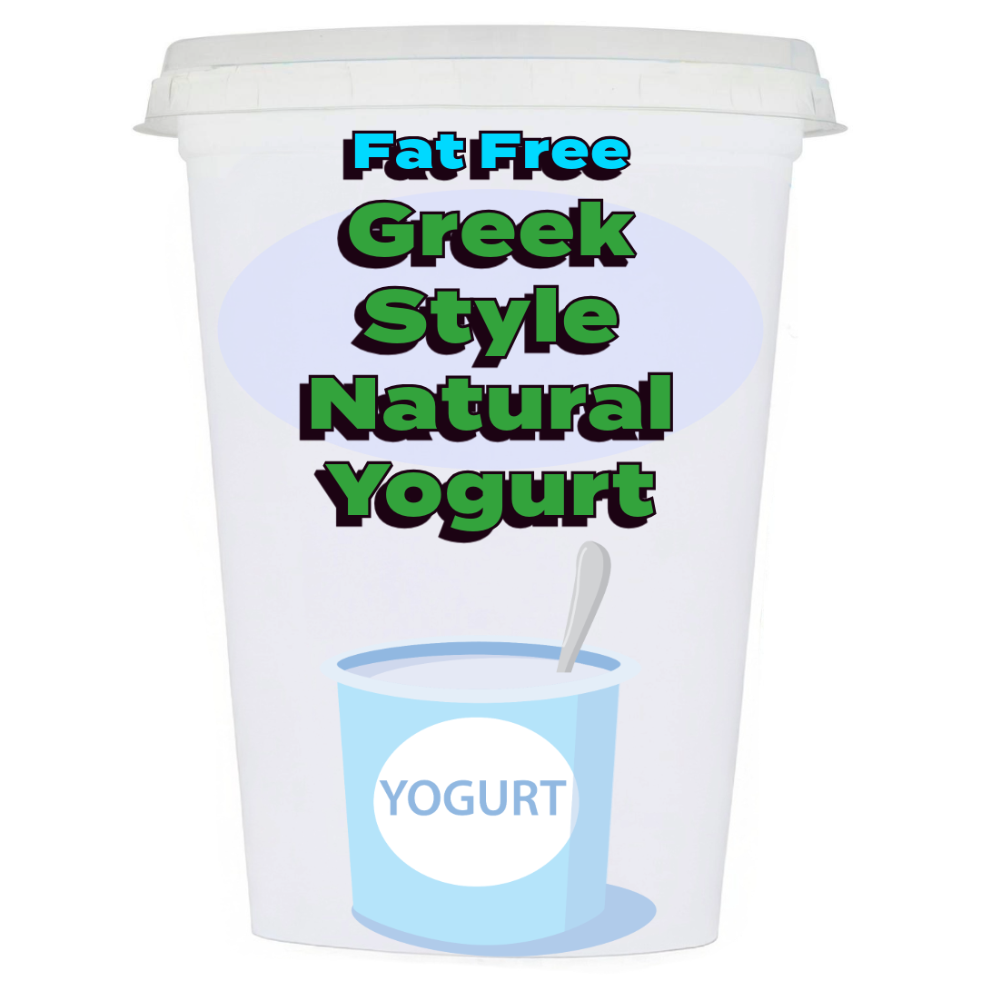 Greek Style Fat Free Natural Yogurt 500g
