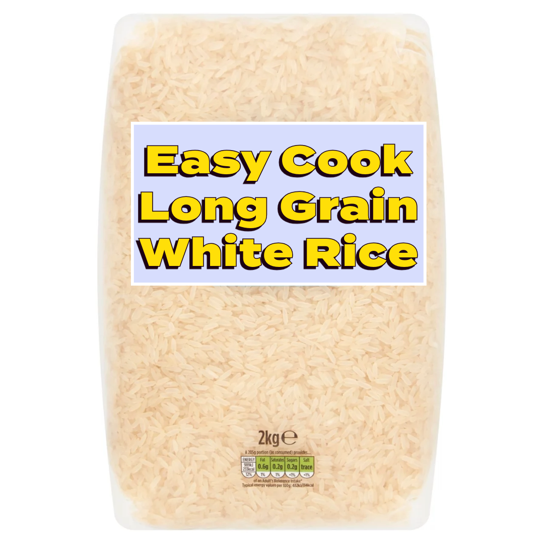 Easy Cook Long Grain White Rice 2kg