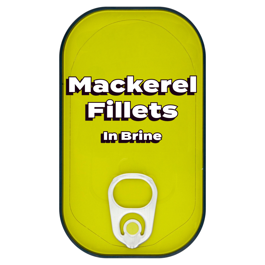 Mackerel Fillets in Brine 125g