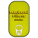 Mackerel Fillets in Brine 125g