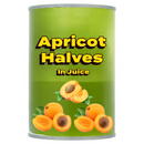 Apricot Halves in Fruit Juice 411g