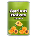 Apricot Halves in Fruit Juice 411g