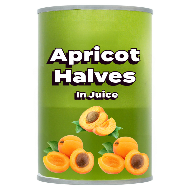 Apricot Halves in Fruit Juice 411g