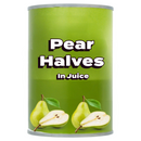 Pear Halves in Refined Fruit Juice 411g