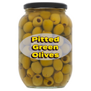 Pitted Green Olives 800g [Retailer's Own Brand]