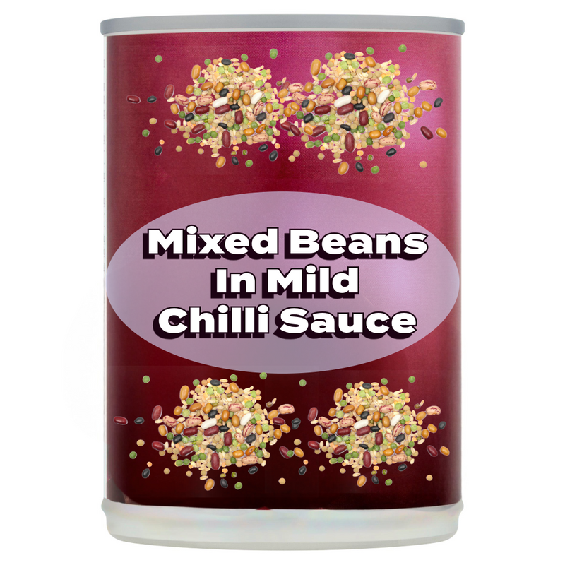 Mixed Beans in Mild Chilli Sauce 395g