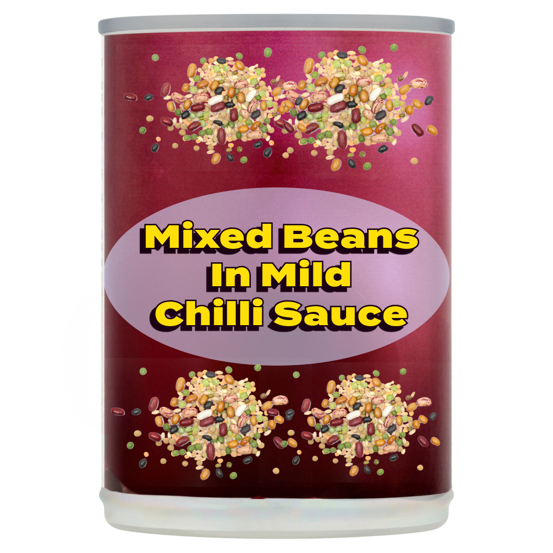 Mixed Beans in Mild Chilli Sauce 395g