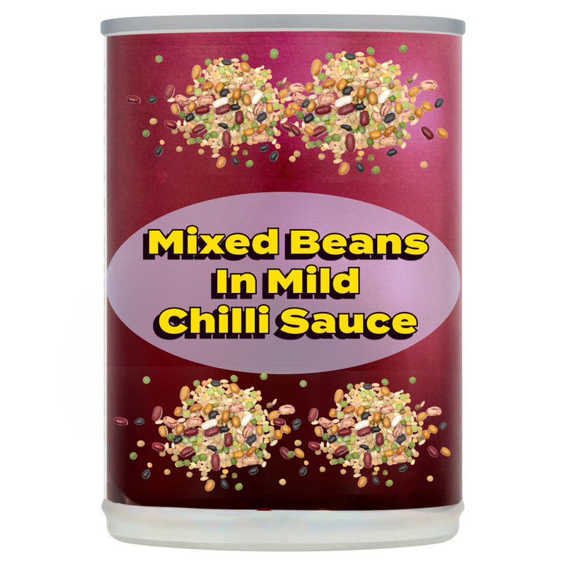 Mixed Beans in Mild Chilli Sauce 395g