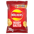 Walkers Ready Salted Crisps 70g
