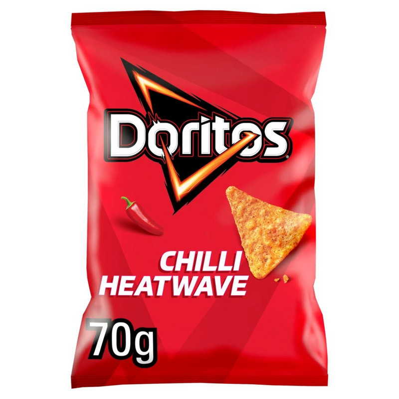 Doritos Chilli Heatwave Tortilla Crisps 70g