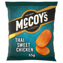 McCoy's Thai Sweet Chicken Flavour Ridge Cut Potato Crisps 65g