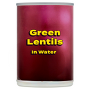 Green Lentils In Water 400g