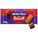 Cadbury Dairy Milk Biscoff Biscuit Chocolate Bar 95g
