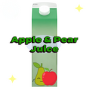 Apple & Pear Juice Not From Concentrate 1 Litre