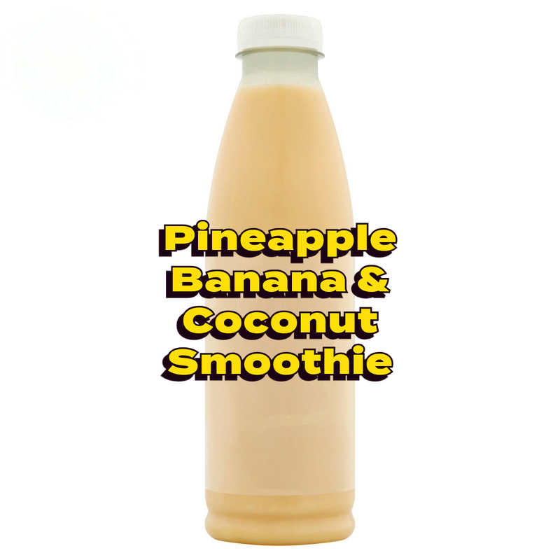 Pineapple, Banana & Coconut Smoothie 750ml