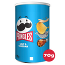 Pringles Salt & Vinegar Crisps 70g