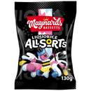 Maynards Bassetts Liquorice Allsorts Sweets Bag 130g