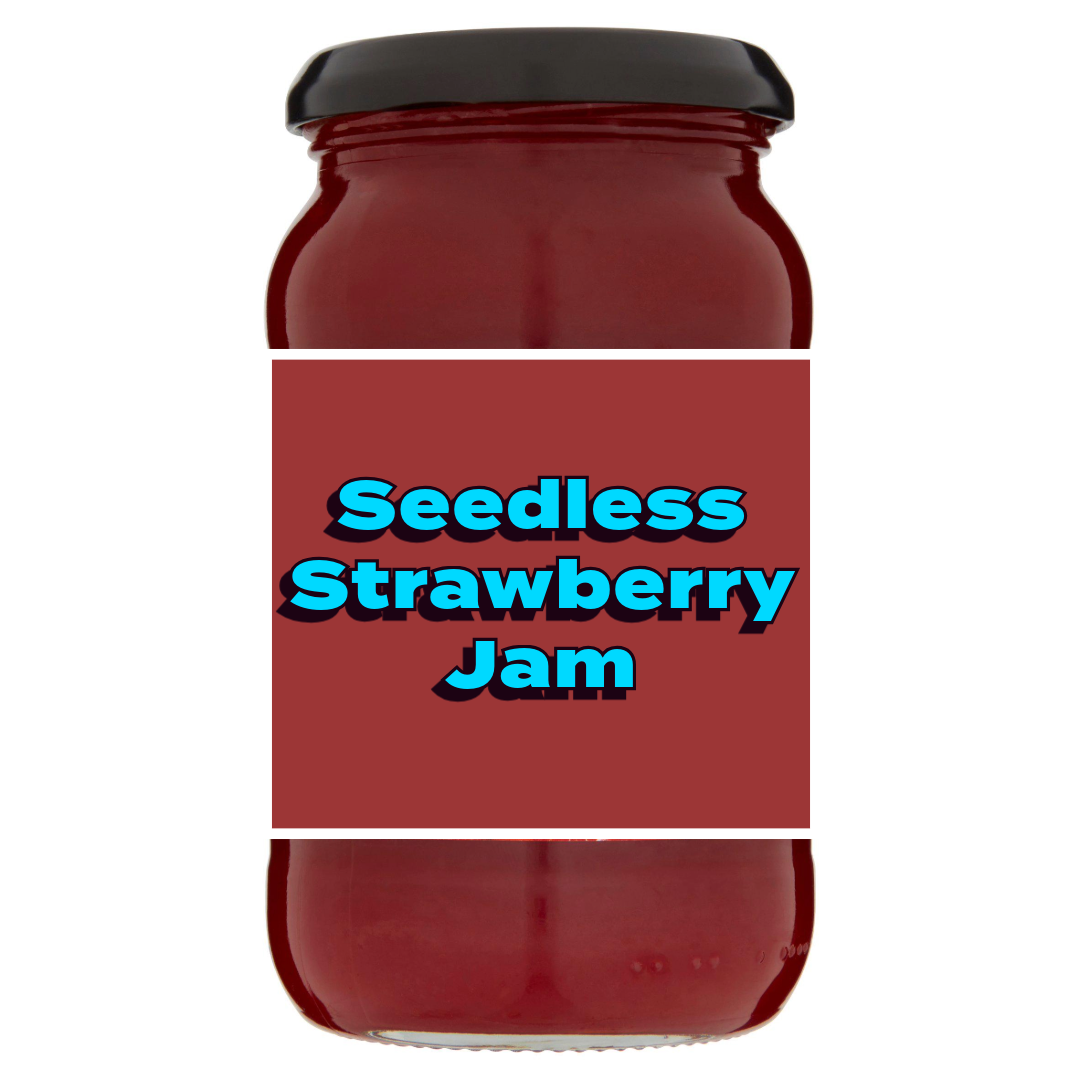 Strawberry Seedless Jam 454g [Retailer's Own Brand]