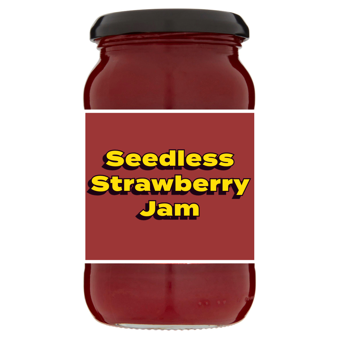 Strawberry Seedless Jam 454g [Retailer's Own Brand]