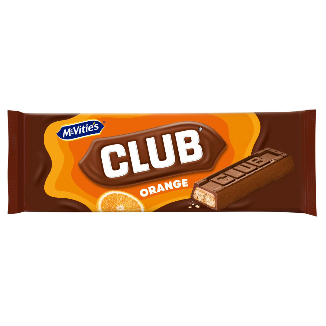 McVitie's Club Orange Biscuit Bars Multipack x6