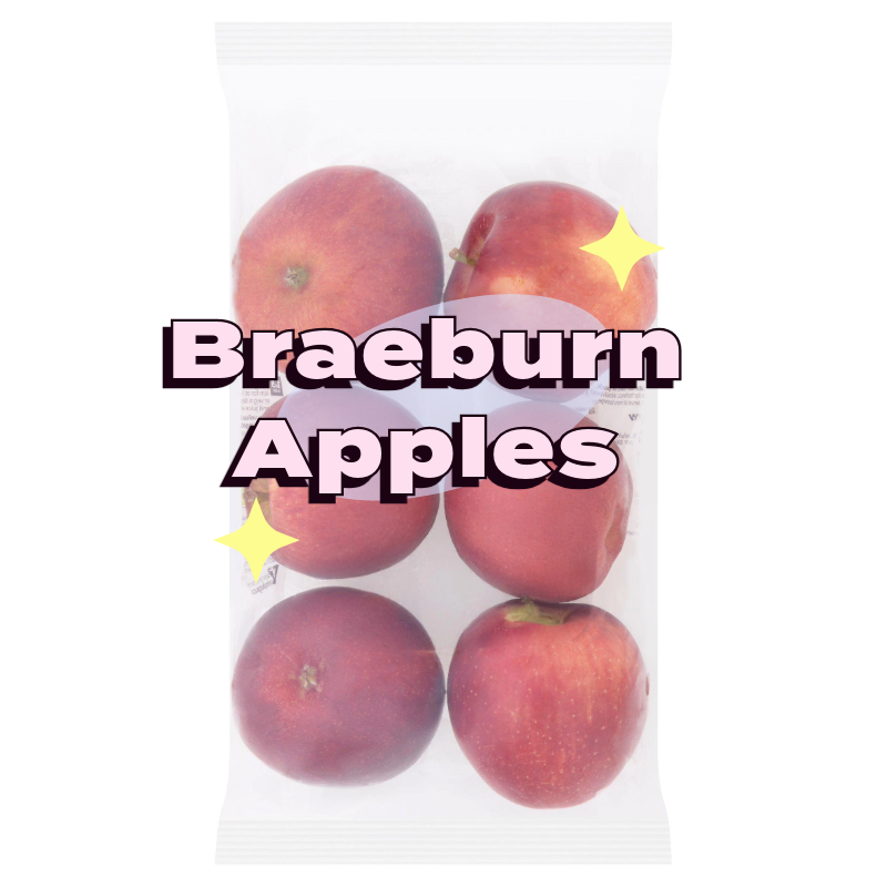 Braeburn Apples x6