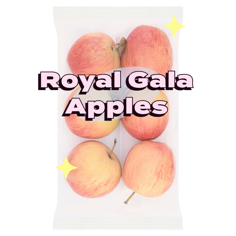 Royal Gala Apples x 6