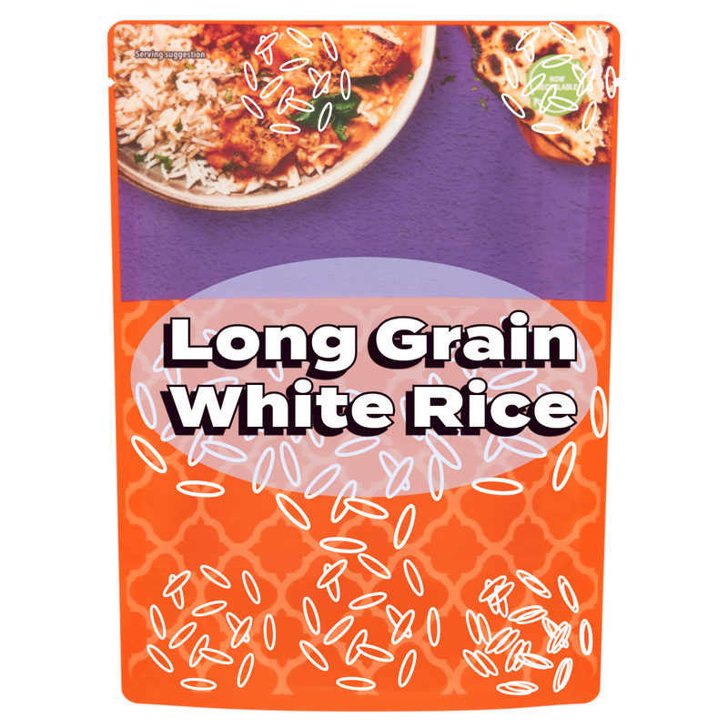 Microwave Long Grain White Rice 250g [Retailer's Own Brand]