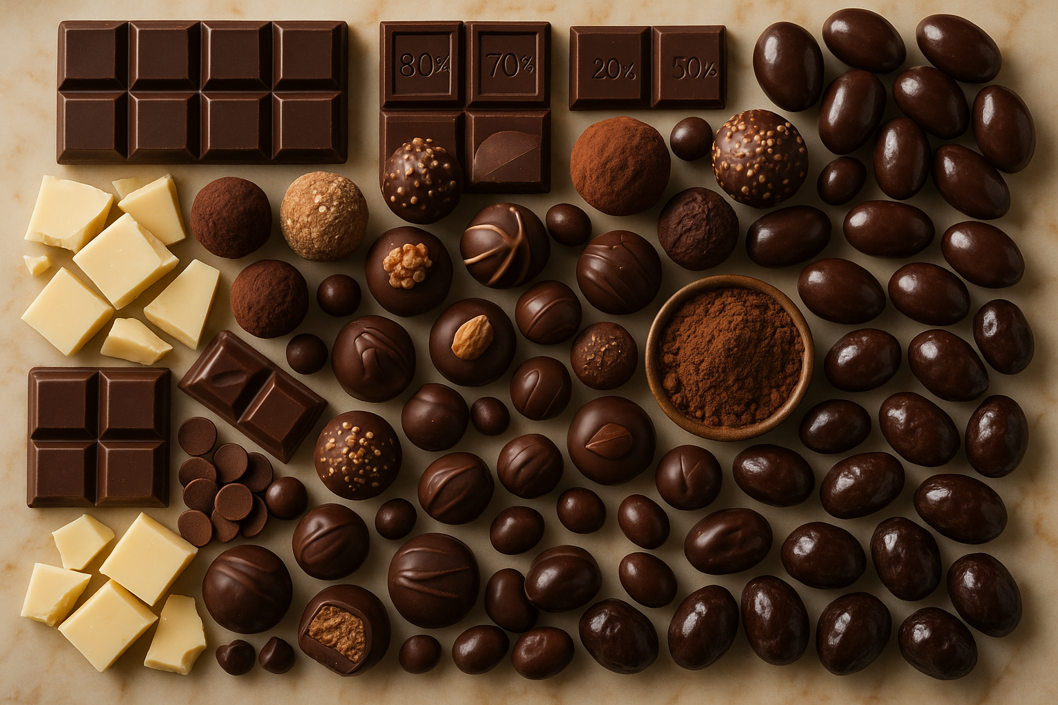 all kind of chocolates