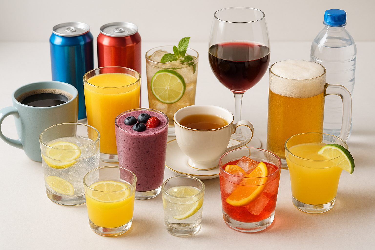 all kind of drinks 
