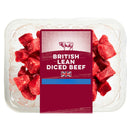 British or Irish Extra Lean Diced Beef 500g