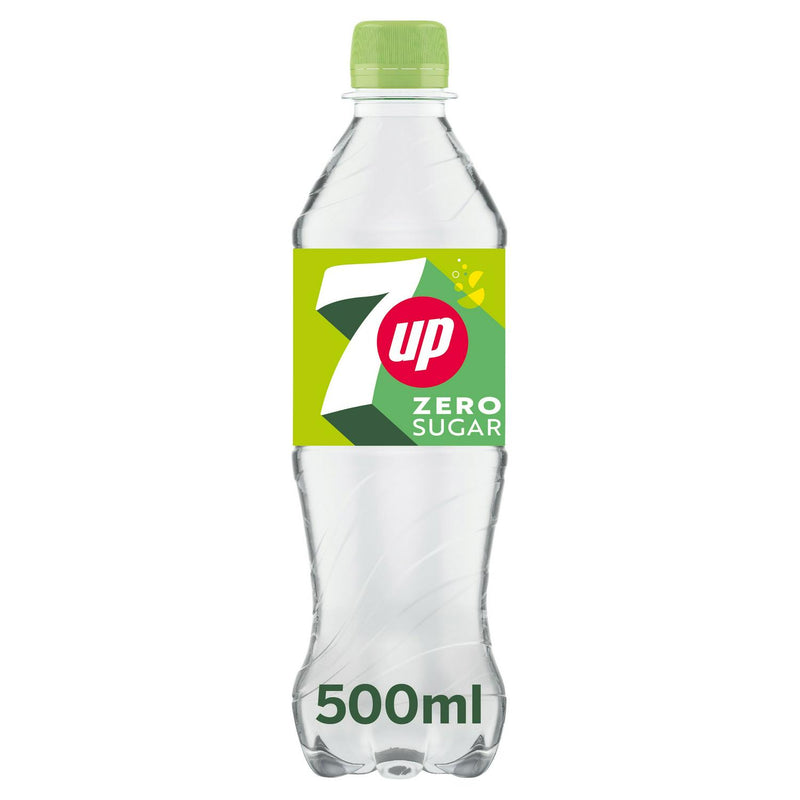 7UP Free Bottle 500ml - Moo Local