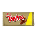 Twix Chocolate Biscuit Snack Size Twin Bars Multipack 3 x 40g - Moo Local