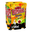 Desperados Tequila Lager Beer 4 x 500ml - Moo Local