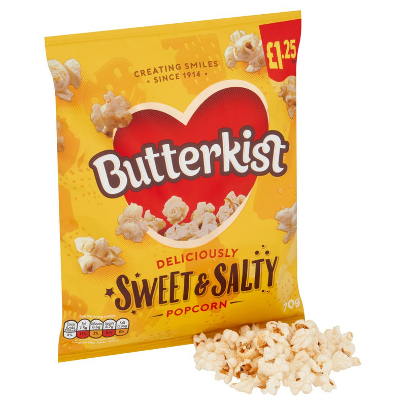 Butterkist Delicious Sweet & Salted Popcorn 70g - Moo Local