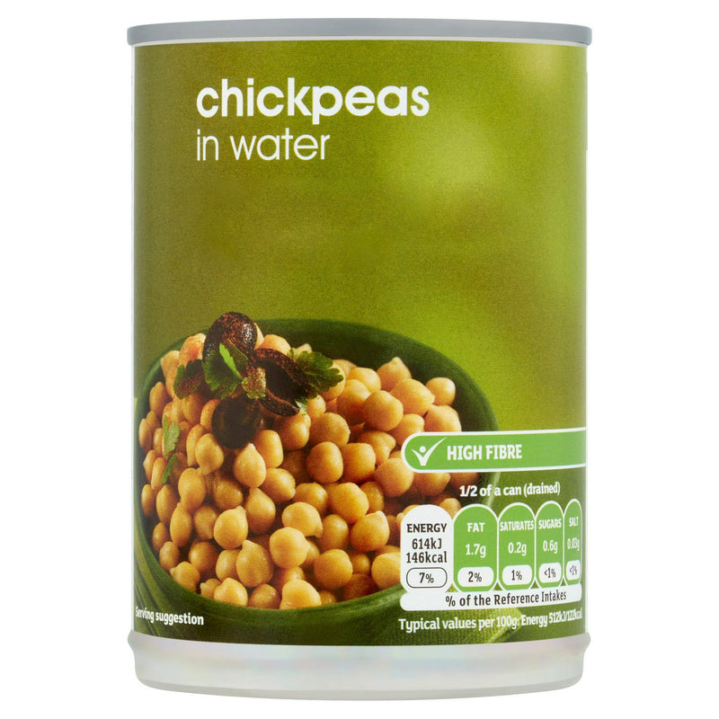 Chickpeas in Water 400g (240g*) - Moo Local