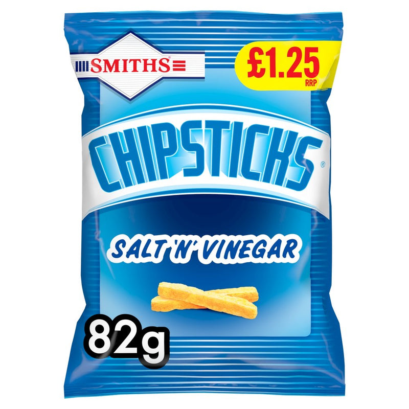 Smiths Chipsticks Salt 'n' Vinegar Snacks 82g - Moo Local